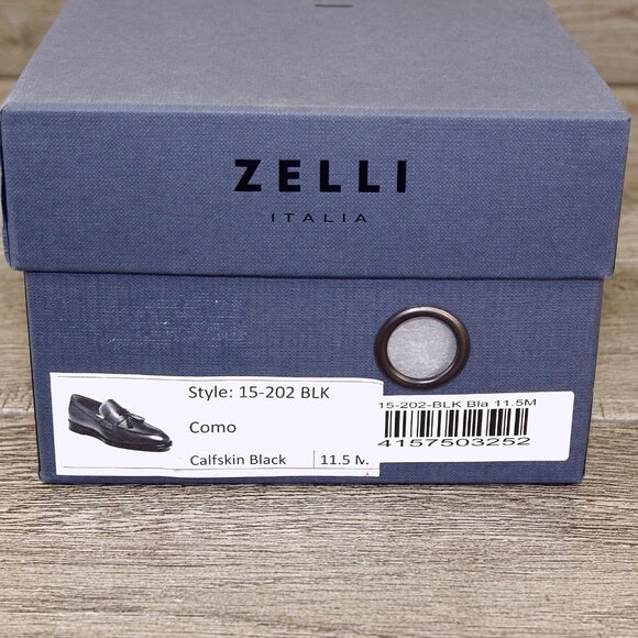 * NIB * $475 Nordstrom ZELLI Italia Como 11.5 M Italian Loafer * add $15 Trees main image 12